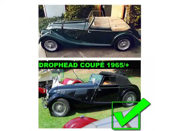 Couvre-tonneau en Alpaga Morgan cabriolet (1966+) | Ajoutez au panier