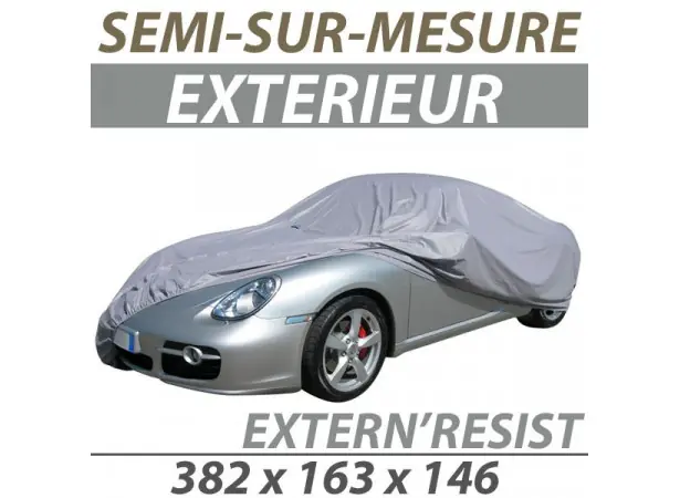 Achetez maintenant | Housse extérieure semi-sur-mesure en PVC ExternResist (04B) - Housse auto Bache protection cabriolet