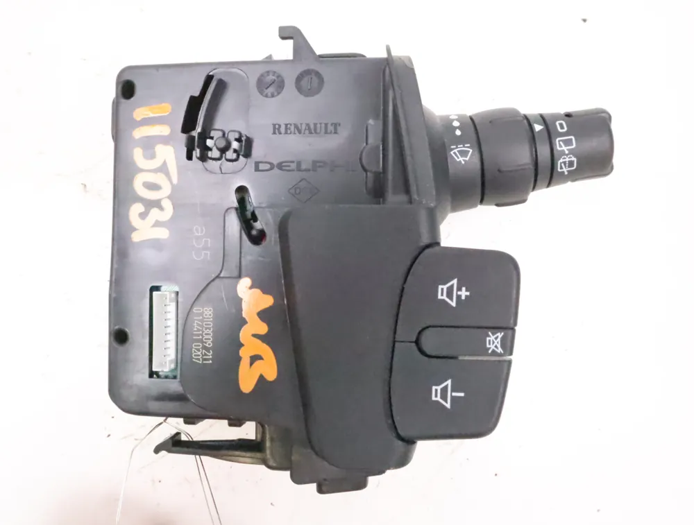Prix bas - Commande essuie glace occasion RENAULT CLIO III Phase 2 - 1.2i 16v 75ch