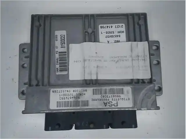 Calculateur moteur occasion PEUGEOT 406 Phase 2 - 1.8i 16v - Déstockage